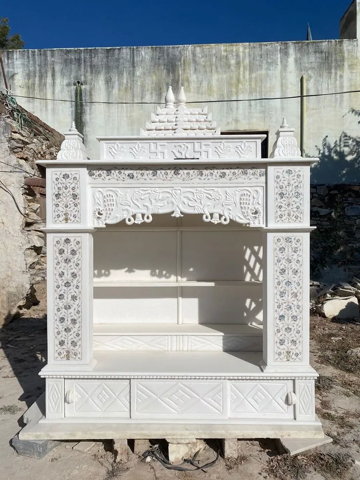 Home Mandir — Makrana White