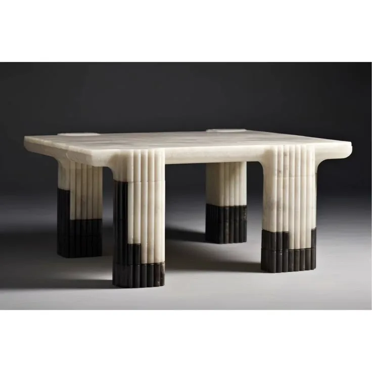 Eclisse Coffee Table — Makrana White
