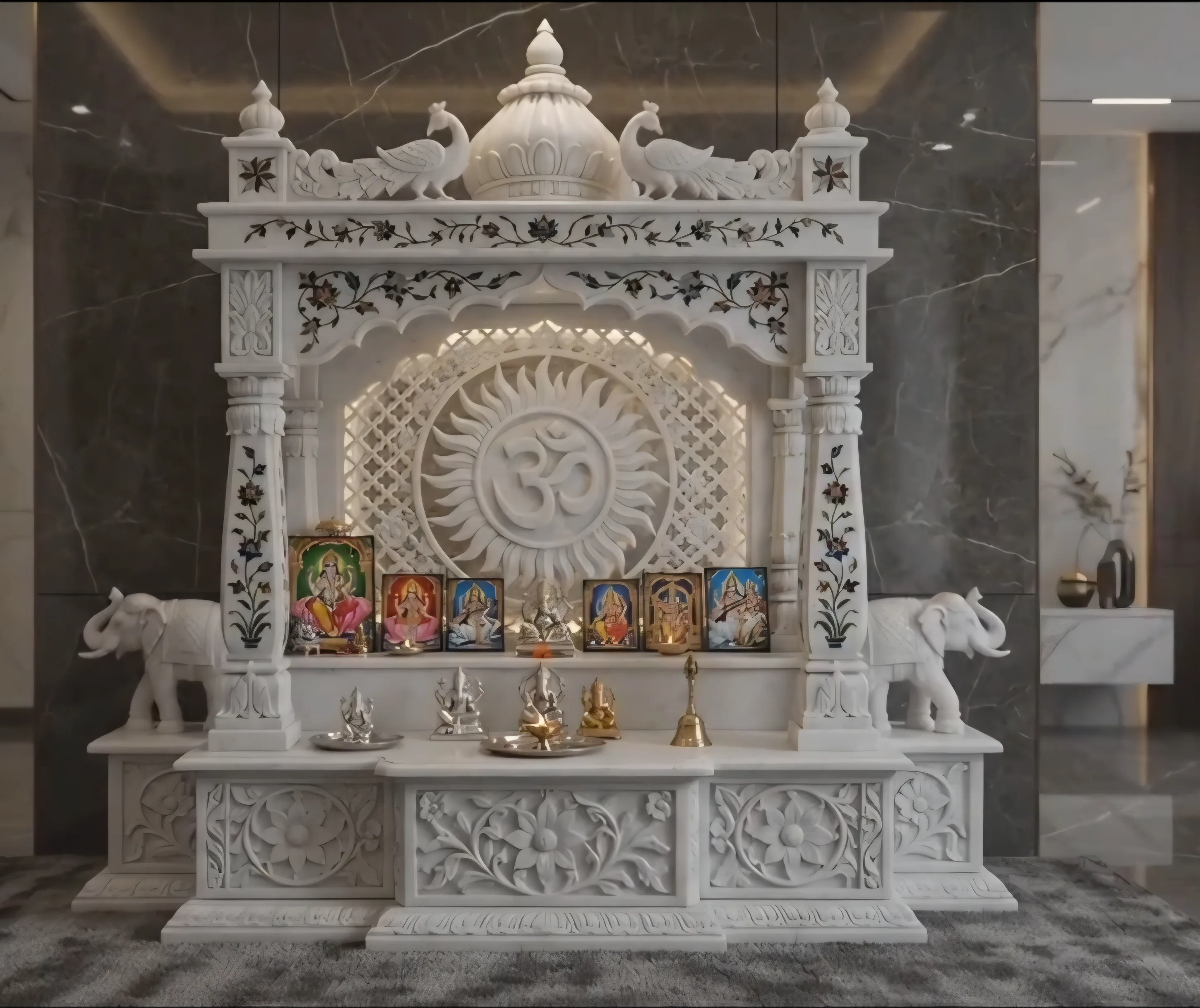 Om Surya Mandir — Makrana White