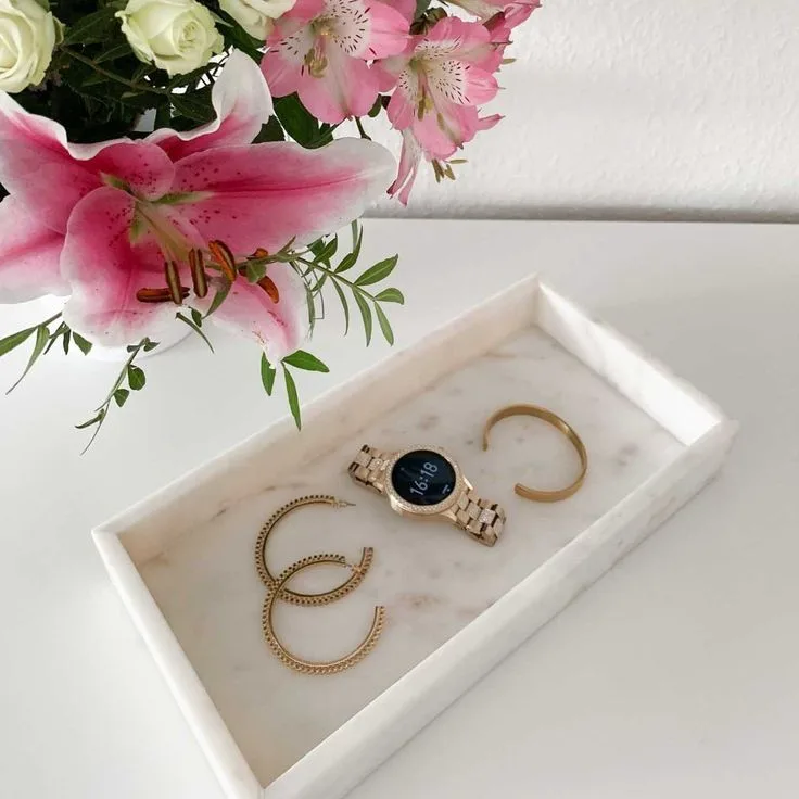 Vanity Tray — Makrana White